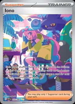 Iono card in English
