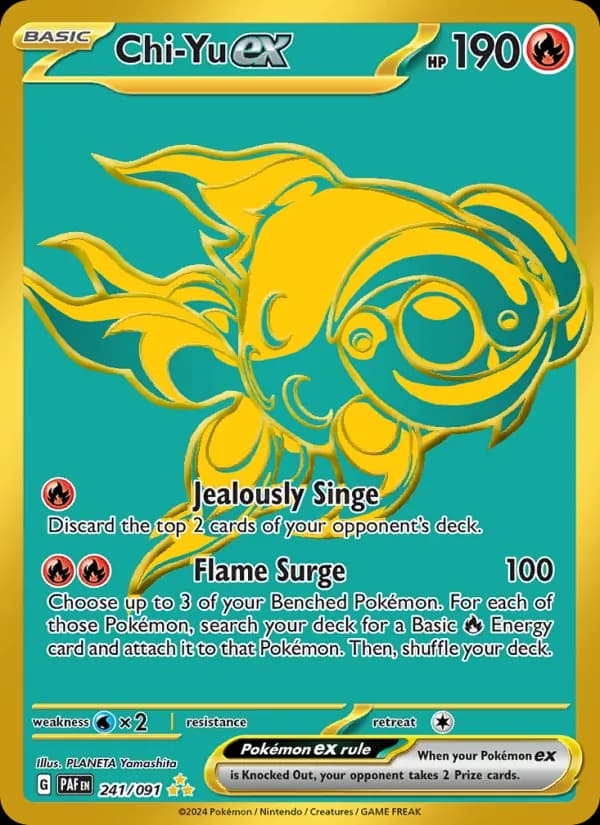 Chi-Yu ex card in English