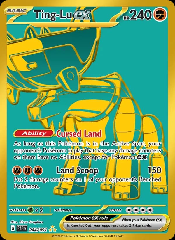Ting-Lu ex card in English