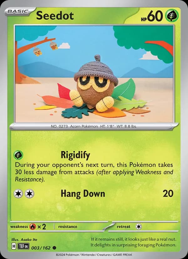 Seedot card in English