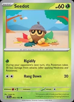 Seedot card in English