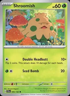 Shroomish card in English