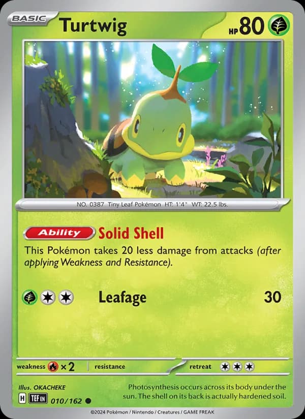 Turtwig card in English