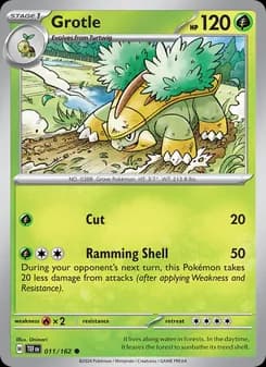Grotle card in English