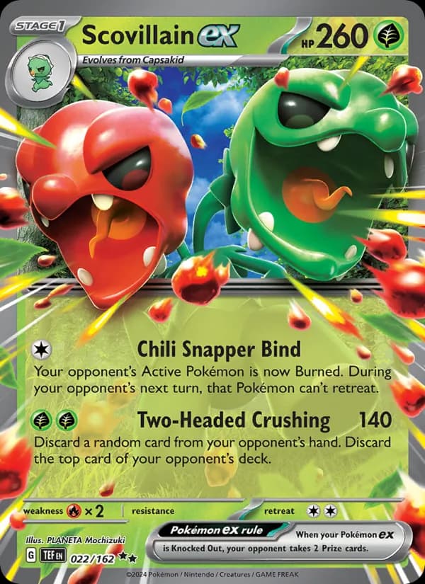 Scovillain ex card in English