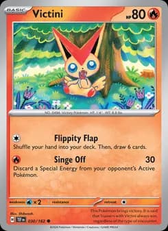 Victini card in English
