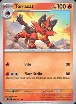 Torracat card in English