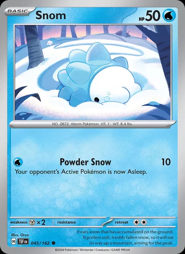 Snom card in English