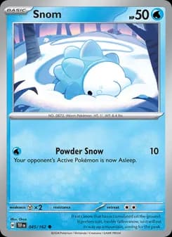 Snom card in English