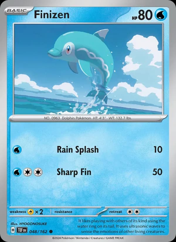 Finizen card in English