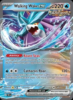Walking Wake ex card in English