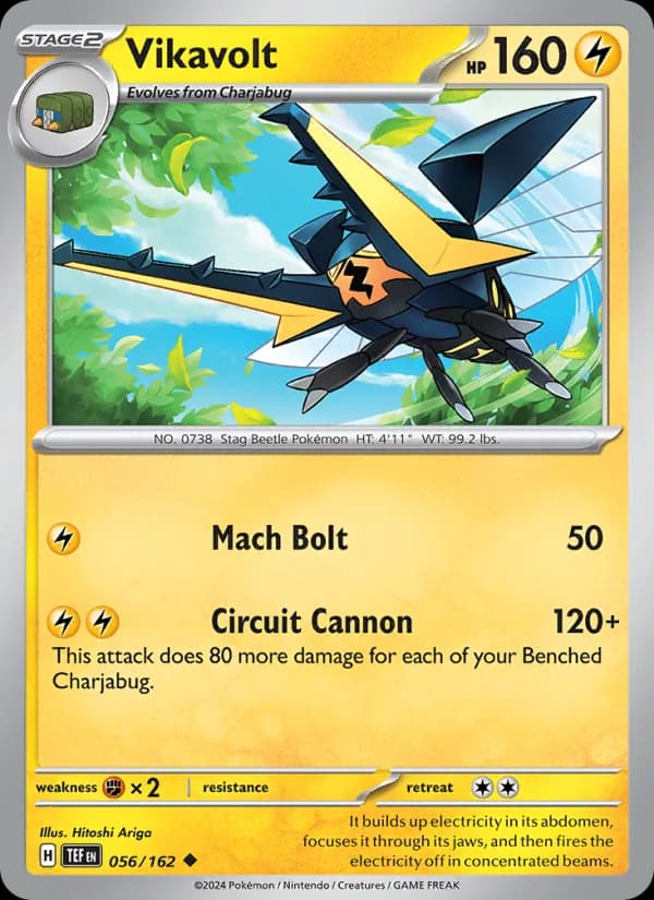 Vikavolt card in English