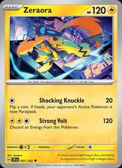Zeraora card in English