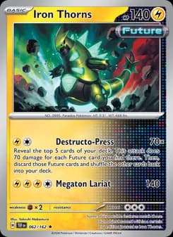Iron Thorns card in English