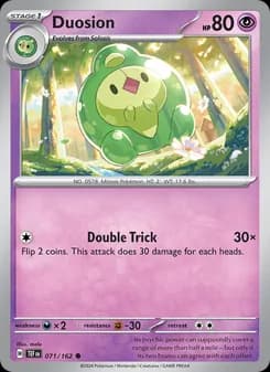 Duosion card in English