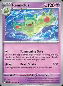 Reuniclus card in English
