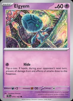Elgyem card in English