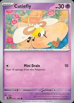 Cutiefly card in English
