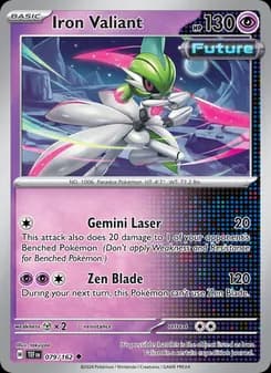 Iron Valiant card in English
