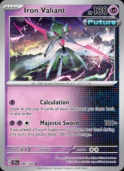 Iron Valiant card in English