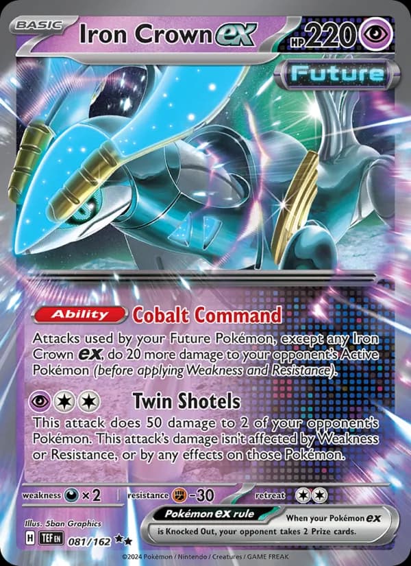Iron Crown ex card in English