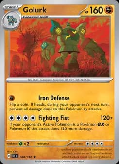 Golurk card in English
