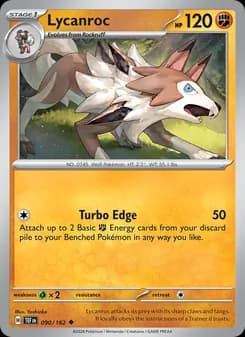 Lycanroc card in English