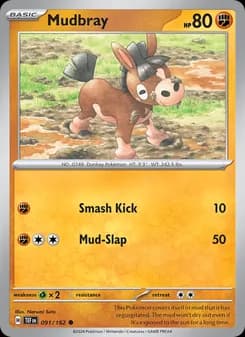 Mudbray card in English