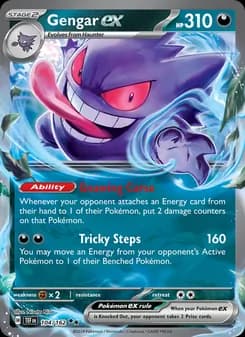 Gengar ex card in English