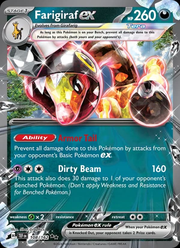 Farigiraf ex card in English