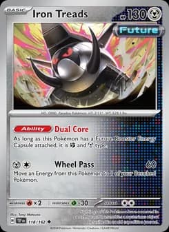 Iron Treads card in English