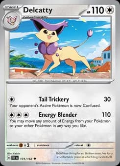 Delcatty card in English