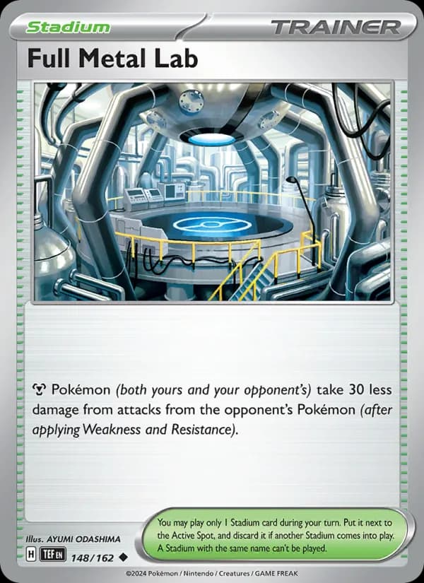 Full Metal Lab card in English