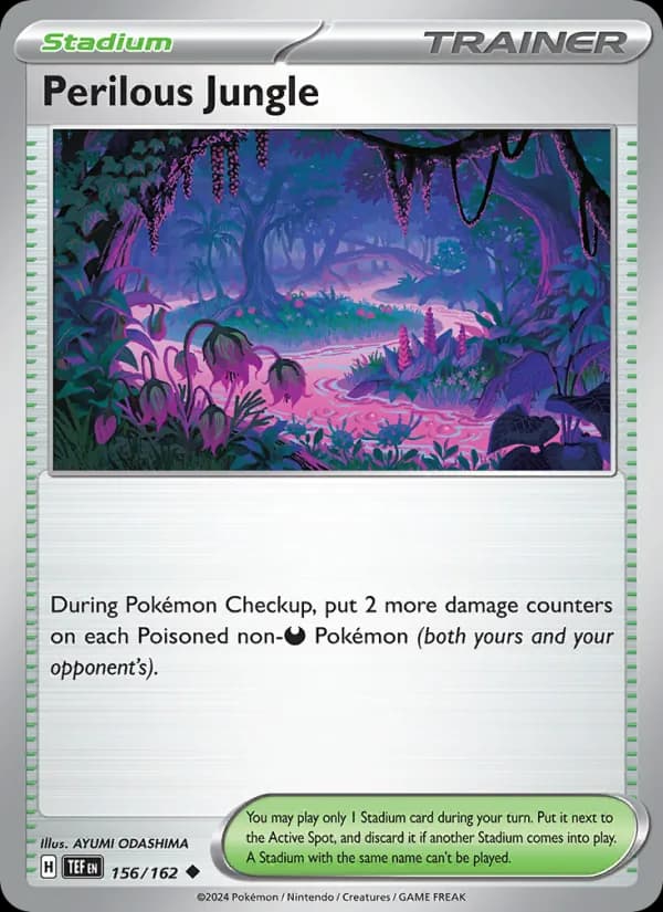 Perilous Jungle card in English