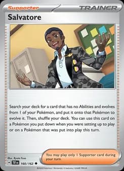Salvatore card in English