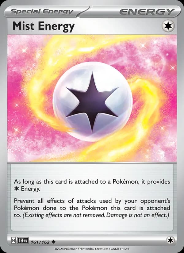 Mist Energy card in English