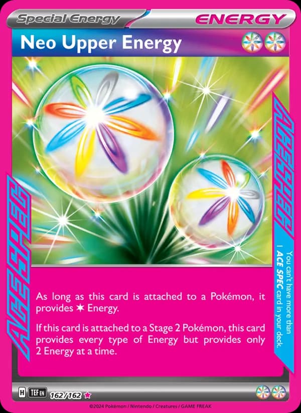 Neo Upper Energy card in English