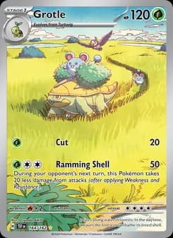 Grotle card in English