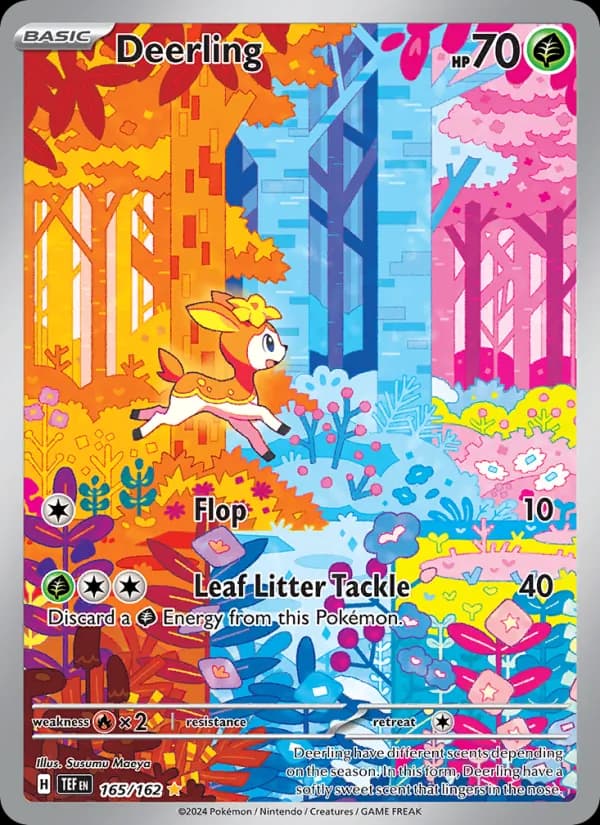 Deerling card in English