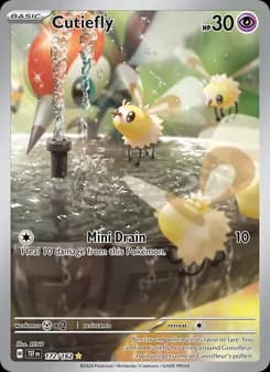 Cutiefly card in English