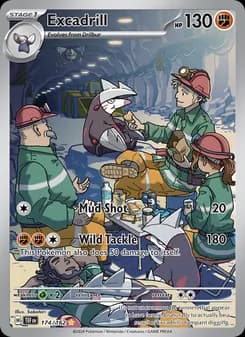 Excadrill card in English