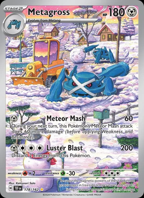 Metagross card in English