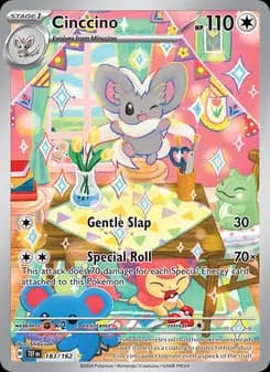 Cinccino card in English