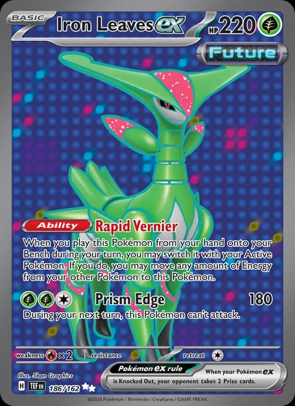 Iron Leaves ex card in English