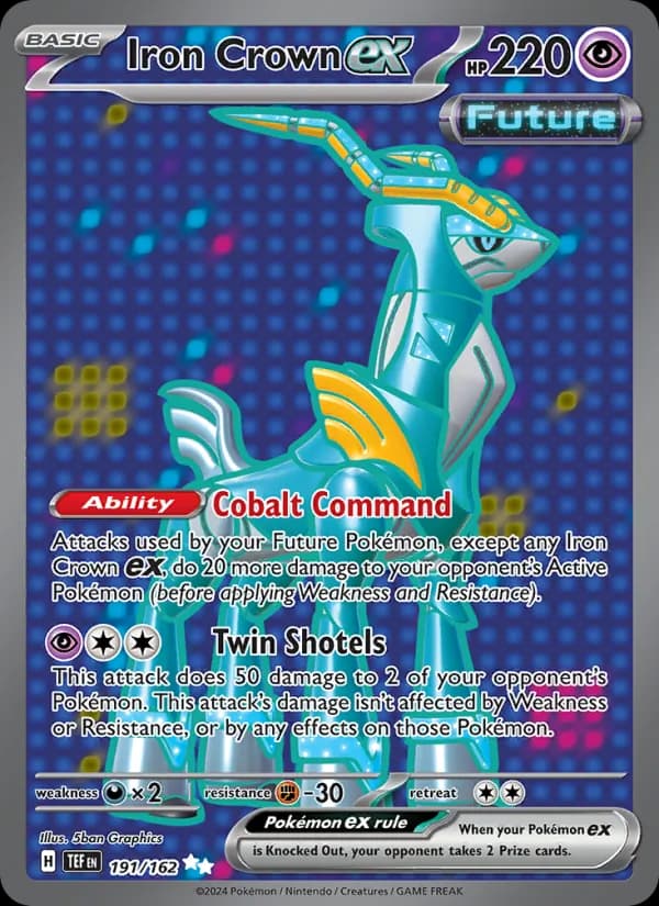 Iron Crown ex card in English