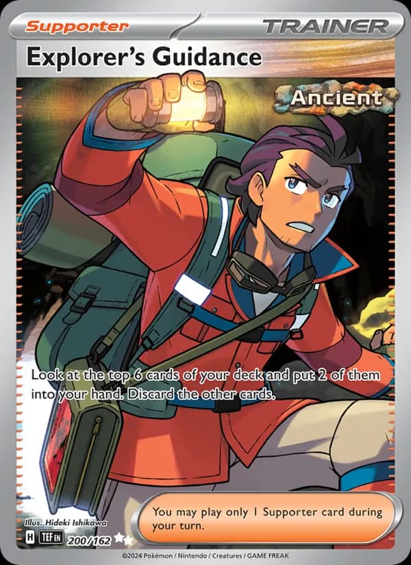Explorer's Guidance card in English