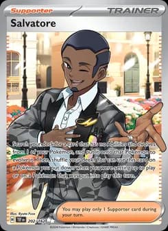 Salvatore card in English