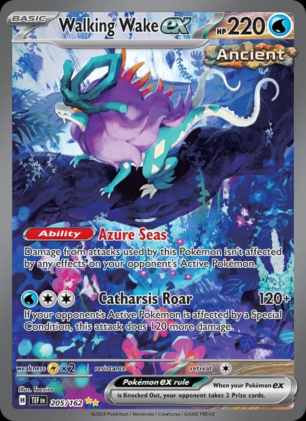 Walking Wake ex card in English
