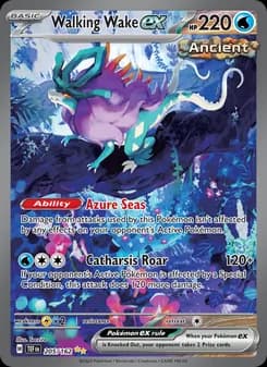 Walking Wake ex card in English