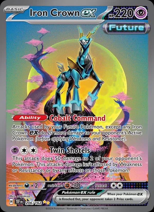 Iron Crown ex card in English